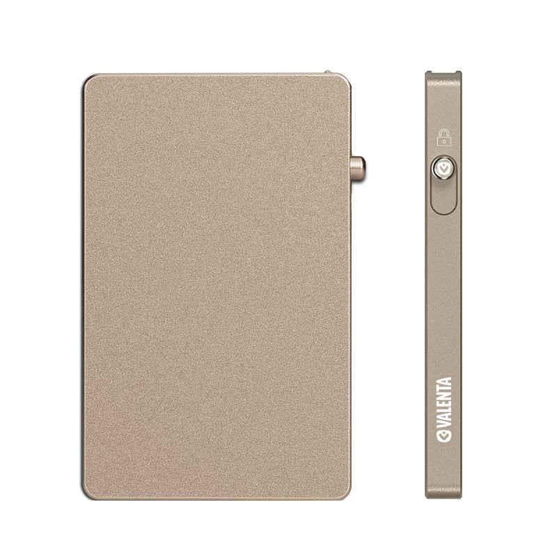 Valenta Card Protector Aluminium Magsafe Natural