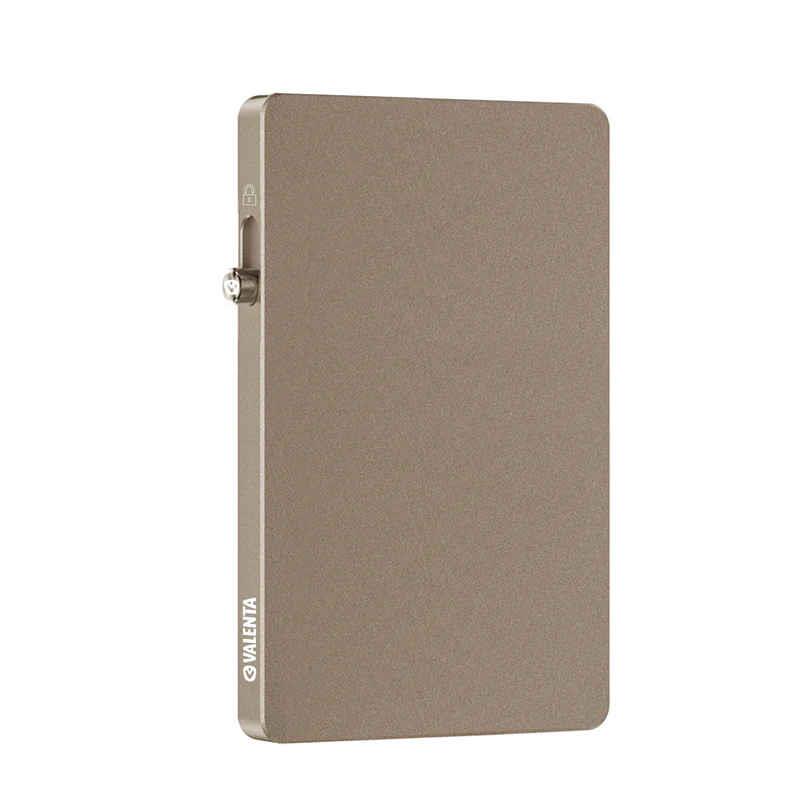 Valenta Card Protector Aluminium Magsafe Natural
