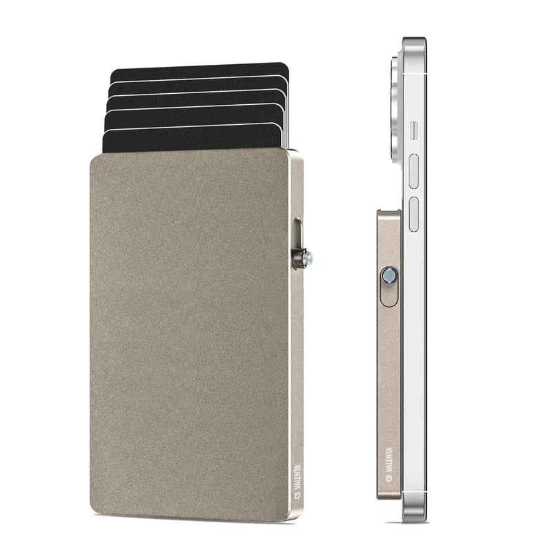 Valenta Card Protector Aluminium Magsafe Natural