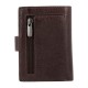 Valenta Card Wallet Leather Magsafe Chocolate