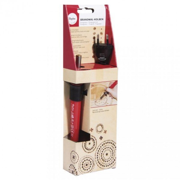 Rayher Πυρογράφος με 9 Μύτες και Βάση Rayher Πυρογράφος με 9 Μύτες και Βάση