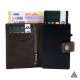 Valenta Card Wallet Leather Magsafe Chocolate