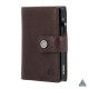 Valenta Card Wallet Leather Magsafe Chocolate
