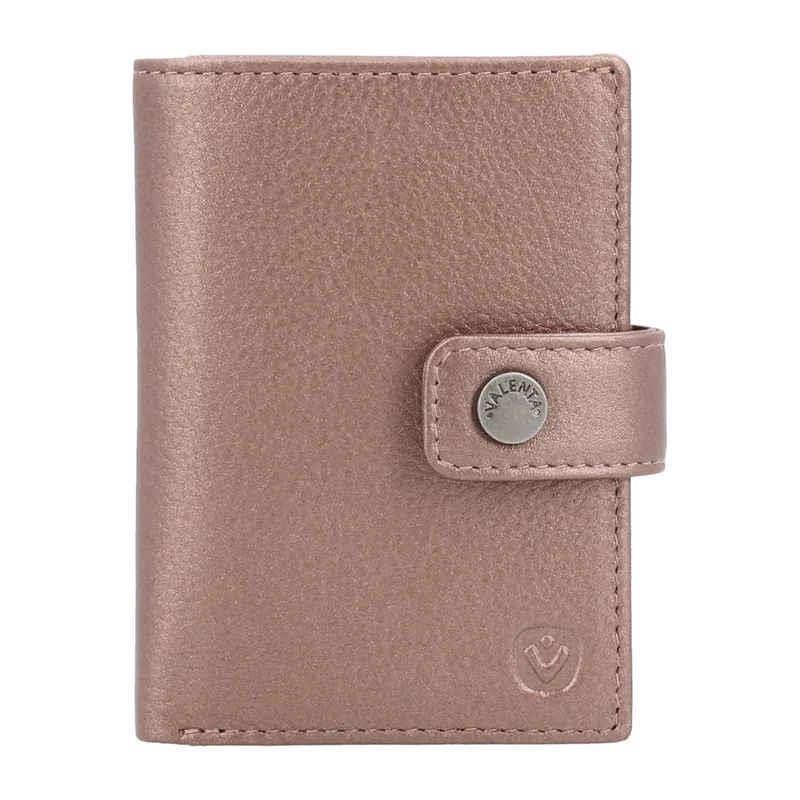 Valenta Card Wallet Leather Magsafe Metallic Copper