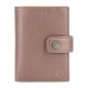 Valenta Card Wallet Leather Magsafe Metallic Copper