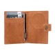 Valenta Card Wallet Leather Magsafe Tan