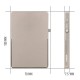 Valenta Card Protector Aluminium Stand Natural