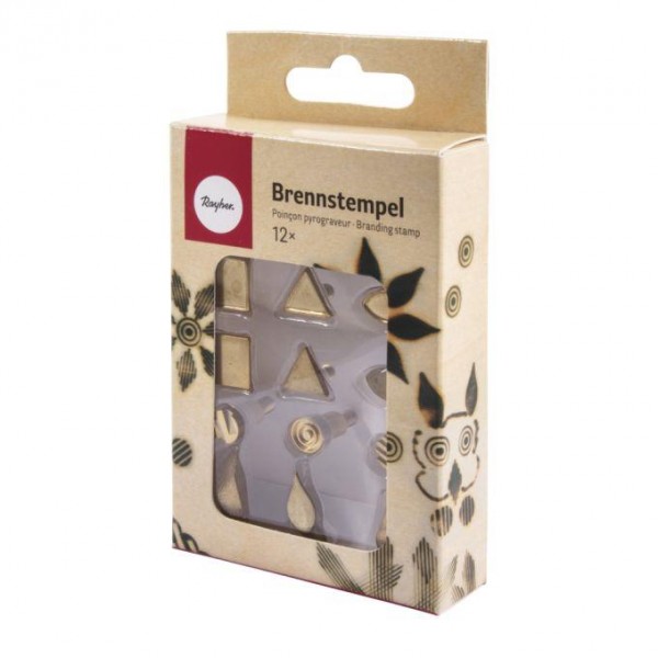 12 Μύτες για πυρογράφο Rayher