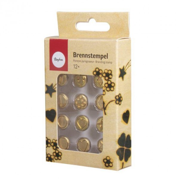 12 Μύτες για πυρογράφο Rayher