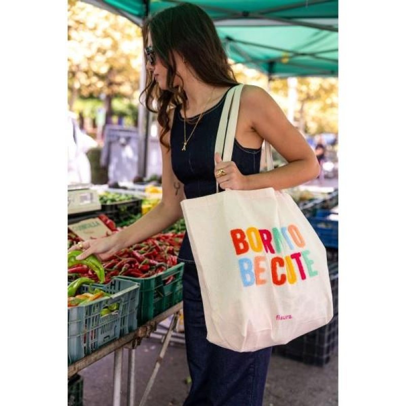 Fisura Υφασμάτινη Τσάντα Born To Be Cute