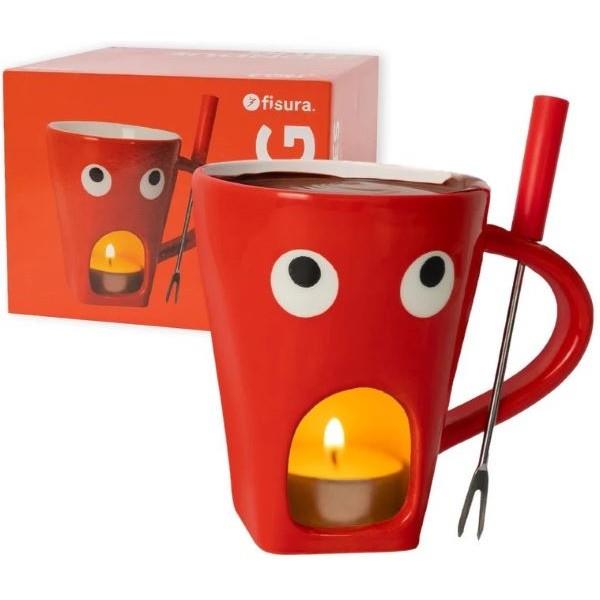 Fisura Fondue Mug 140ml Red Eyes Fisura Fondue Mug 140ml Red Eyes