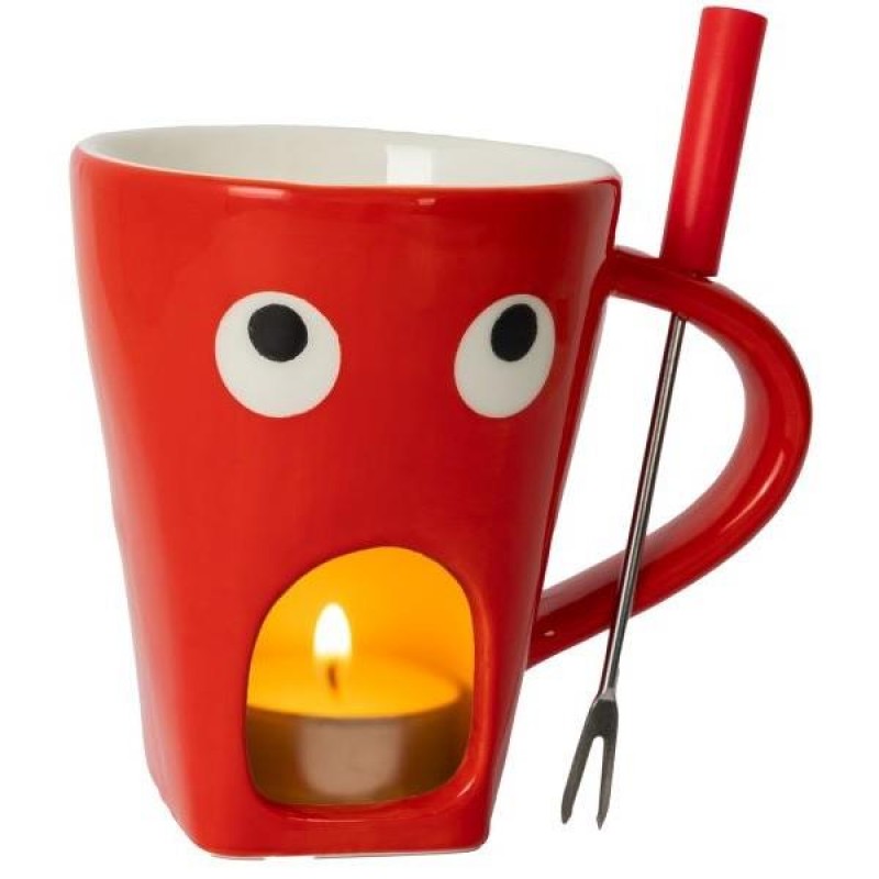 Fisura Fondue Mug 140ml Red Eyes Fisura Fondue Mug 140ml Red Eyes