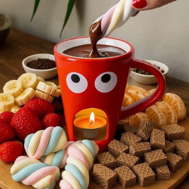 Fisura Fondue Mug 140ml Red Eyes Fisura Fondue Mug 140ml Red Eyes