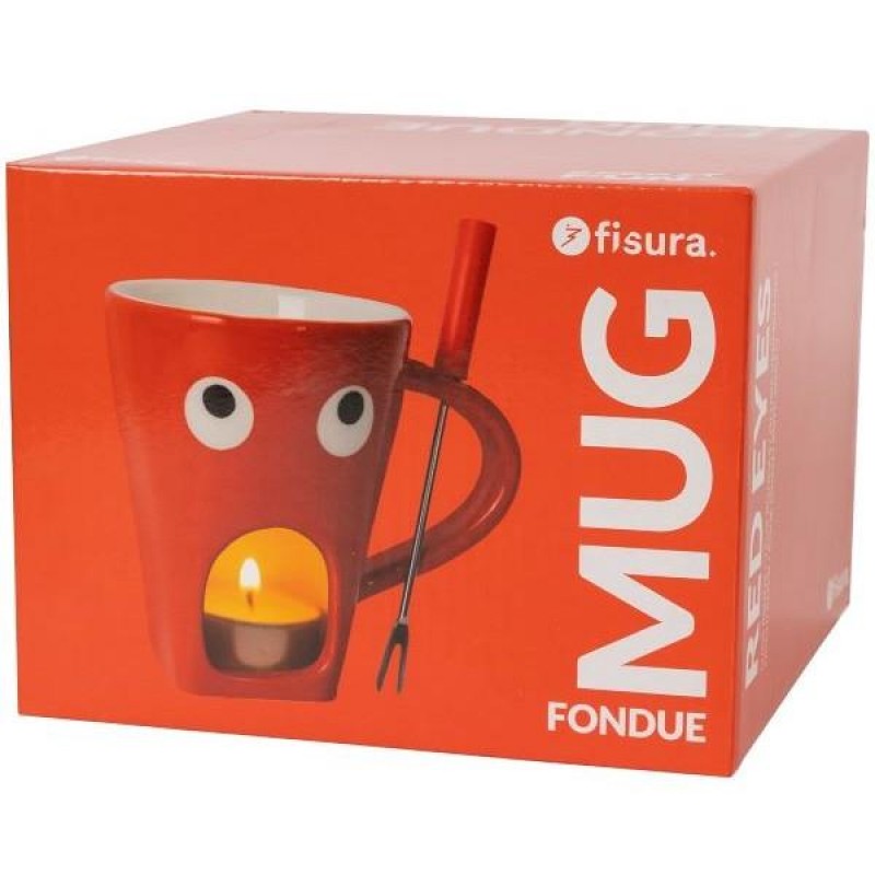 Fisura Fondue Mug 140ml Red Eyes Fisura Fondue Mug 140ml Red Eyes