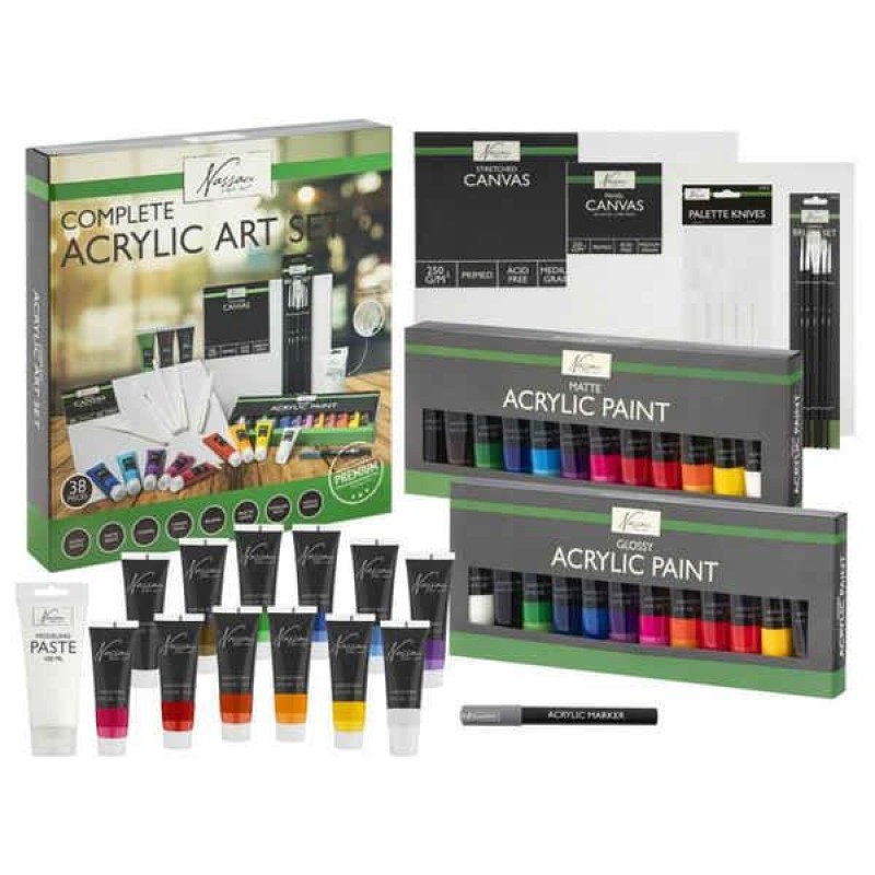 Nassau Πλήρες Σετ Ακρυλικών 38τεμ