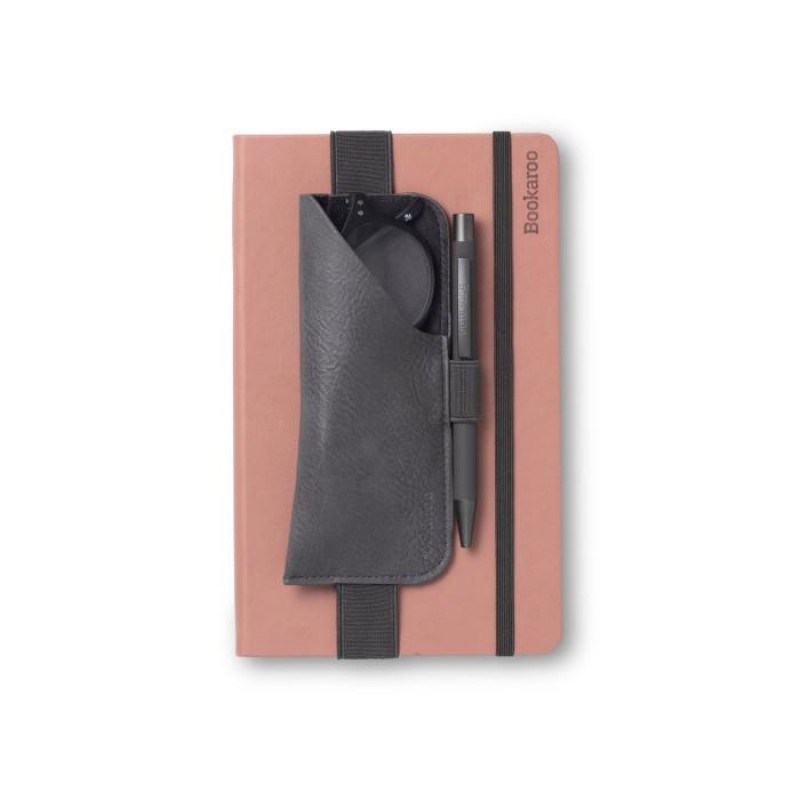 Bookaroo Θήκη Γιαλιών και Στυλό για Βιβλίο Γκρι