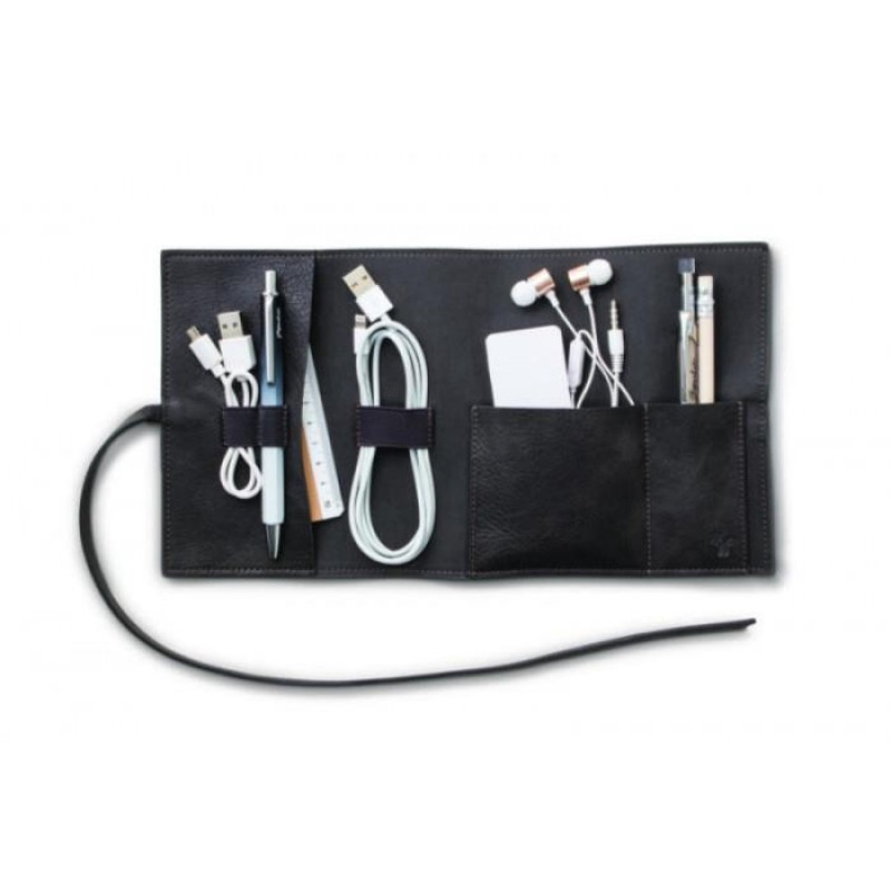 Bookaroo Θήκη για Αξεσουάρ Κινητών Μαύρη