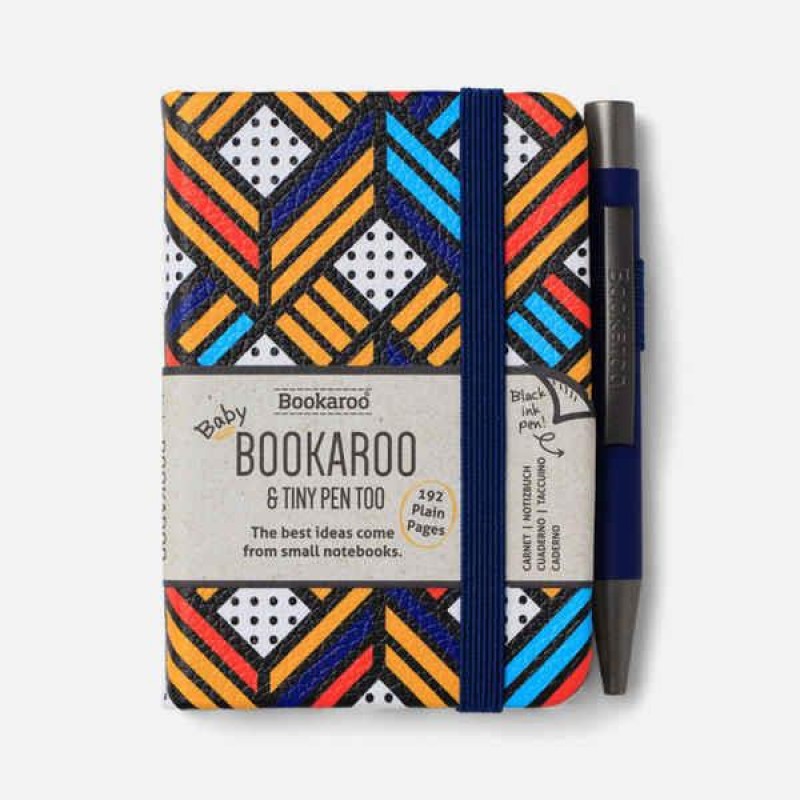 Σημειωματάριο Bookaroo A7 Με Στυλό Navy - Yellow Σημειωματάριο Bookaroo A7 Με Στυλό Navy - Yellow