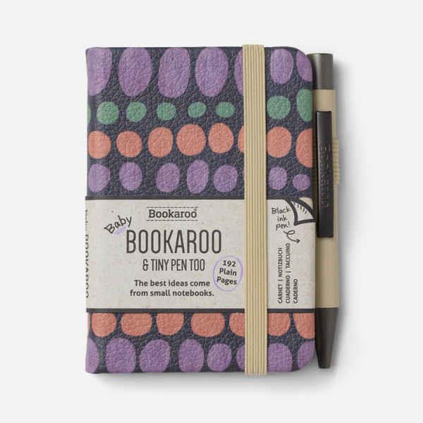Σημειωματάριο Bookaroo A7 Με Στυλό Cream Dots Σημειωματάριο Bookaroo A7 Με Στυλό Cream Dots