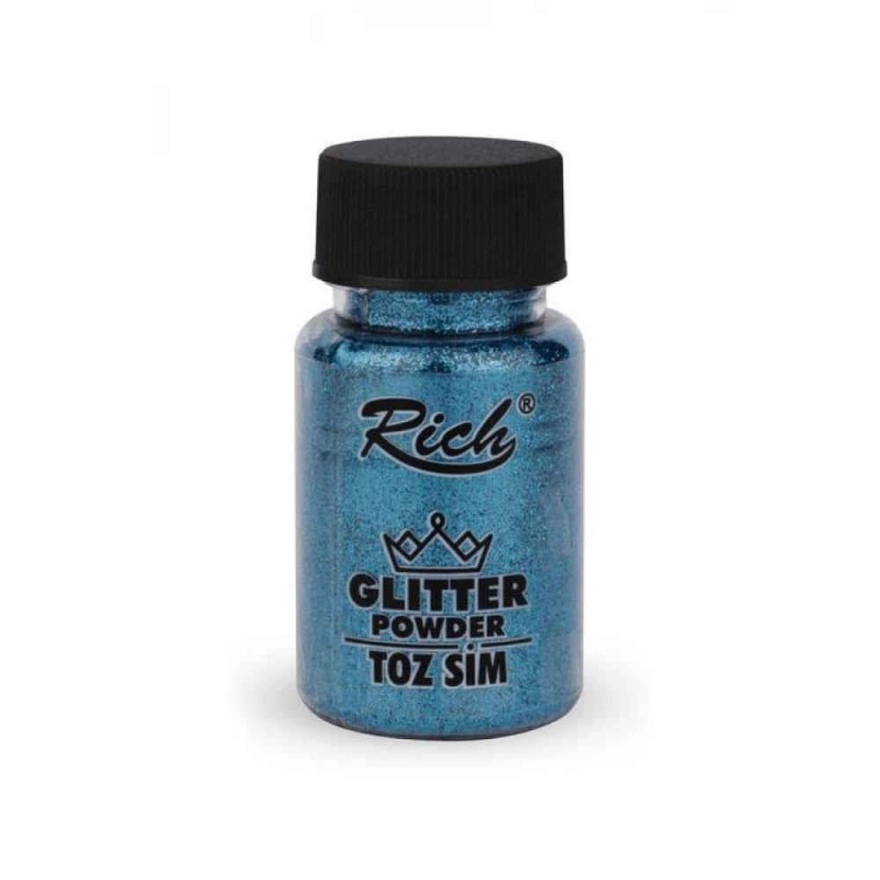 Rich 50ml Σκόνη Glitter 4604 Turquoise