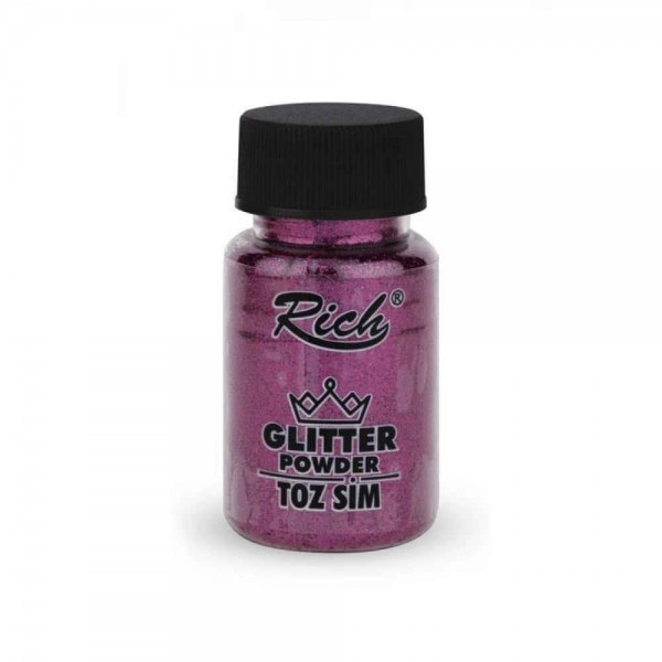 Rich 50ml Σκόνη Glitter 4598 Fuchsia