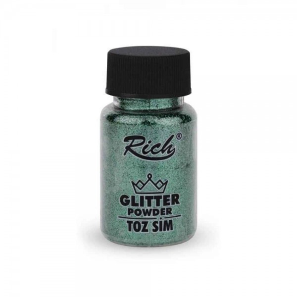Rich 50ml Σκόνη Glitter 4601 Green