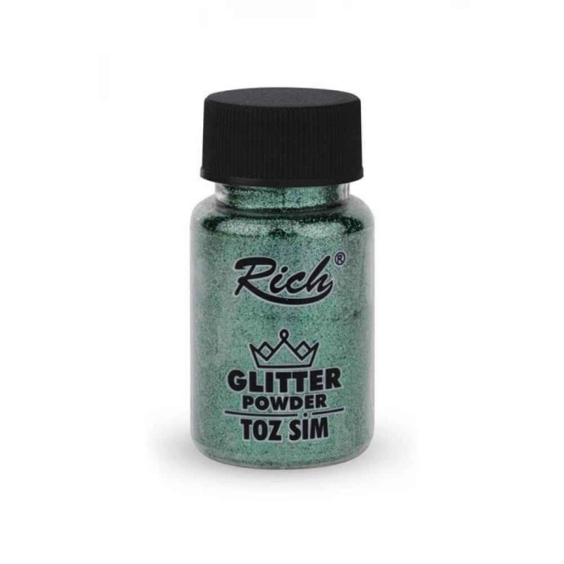 Rich 50ml Σκόνη Glitter 4601 Green