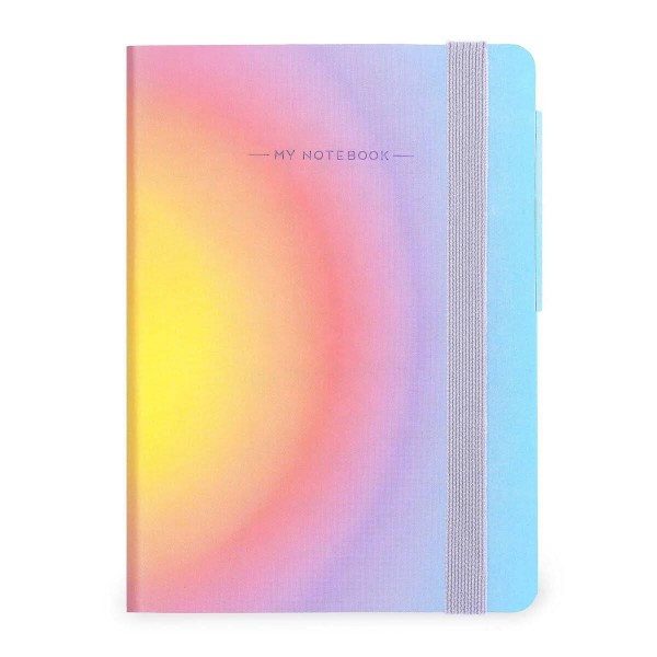 Legami Lined Notebook with Monochrome Soft Cover - Aura Legami Lined Notebook with Monochrome Soft Cover - Aura