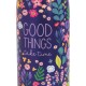 Legami 500ml Vacuum Bottle Hot and Cold - Flowers