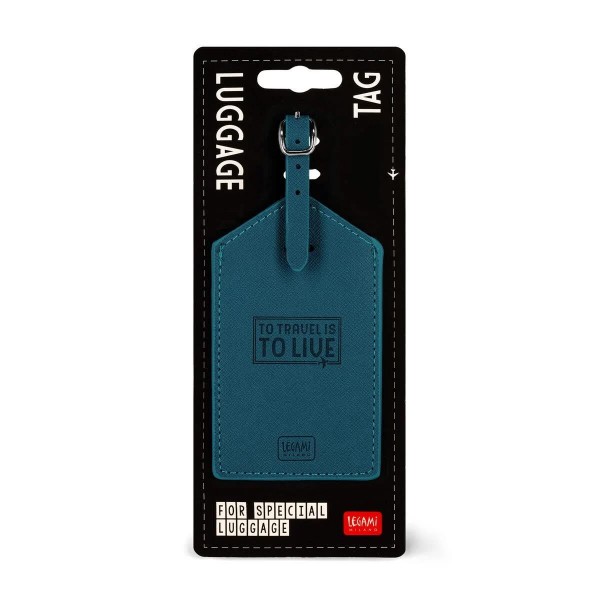 Legami Luggage Tag Petrol Legami Luggage Tag Petrol