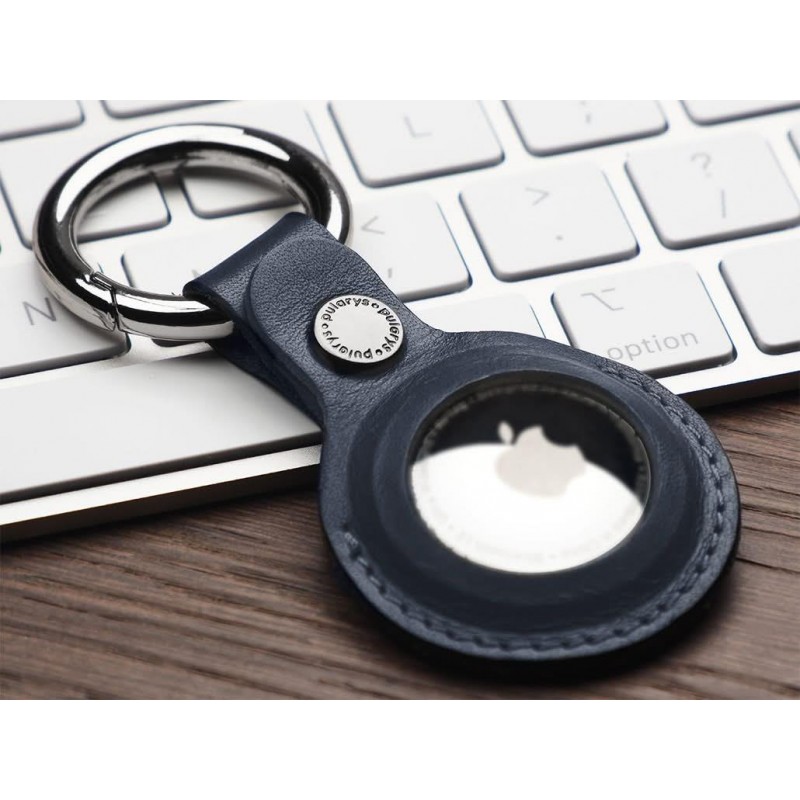 Pularys Nomad Keyring For Air Tag Navy Blue