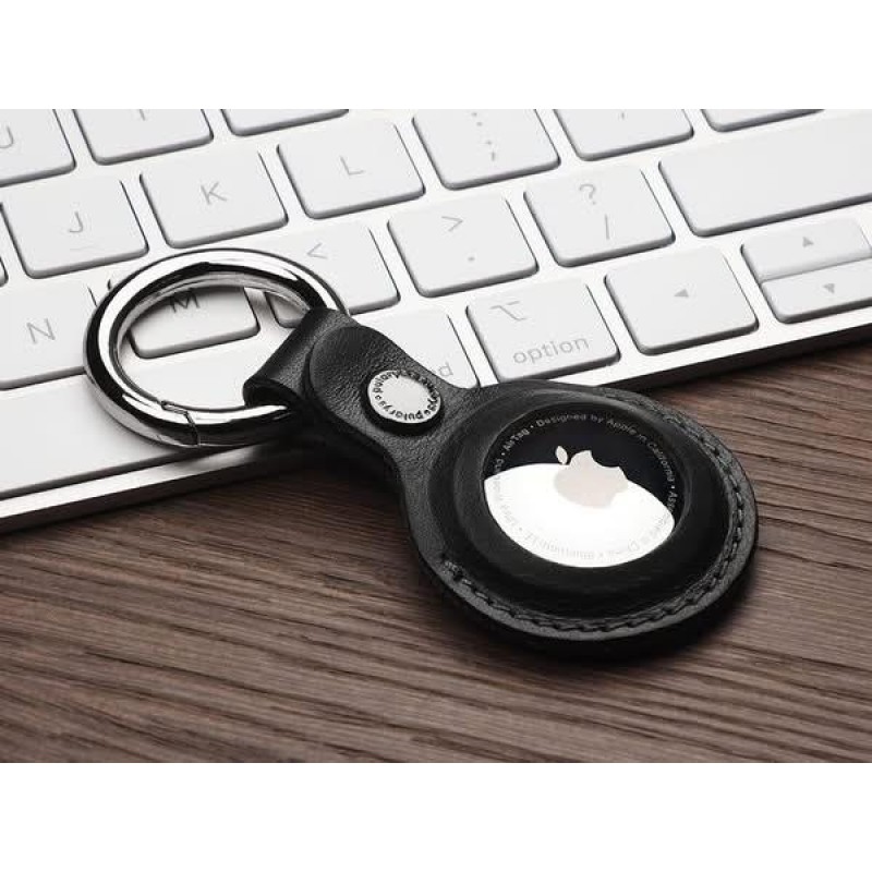 Pularys Nomad Keyring For Air Tag Black Pularys Nomad Keyring For Air Tag Black