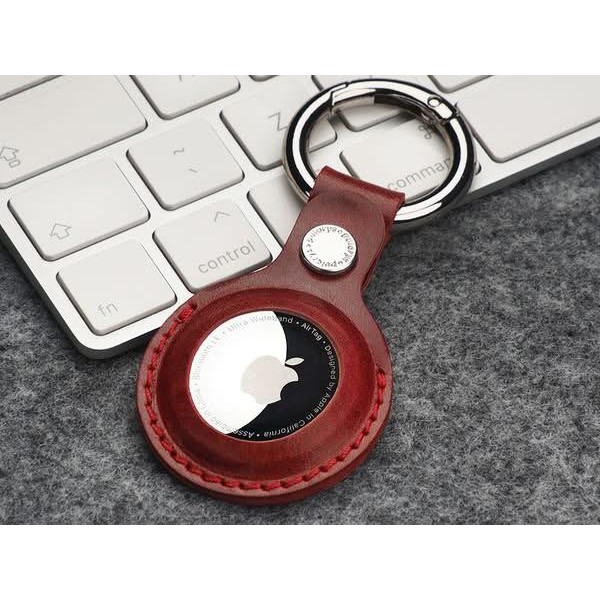 Pularys Nomad Keyring For Air Tag Red Pularys Nomad Keyring For Air Tag Red