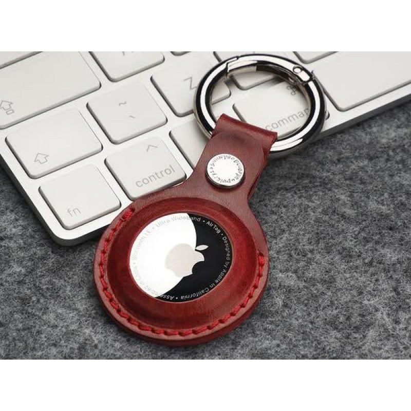 Pularys Nomad Keyring For Air Tag Red Pularys Nomad Keyring For Air Tag Red