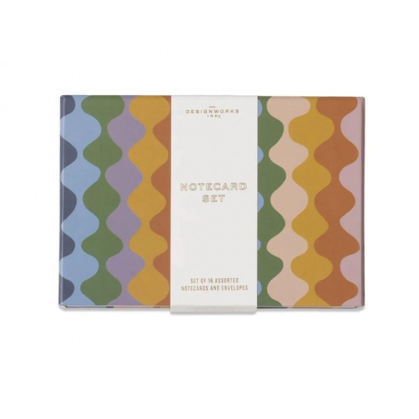 Designworks Σετ 16 Ευχετήριες Κάρτες με Φακέλλους σε Κουτί 