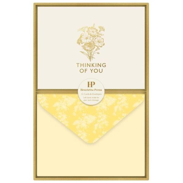 Σετ 12 Ευχετήριες κάρτες με φακέλλους 