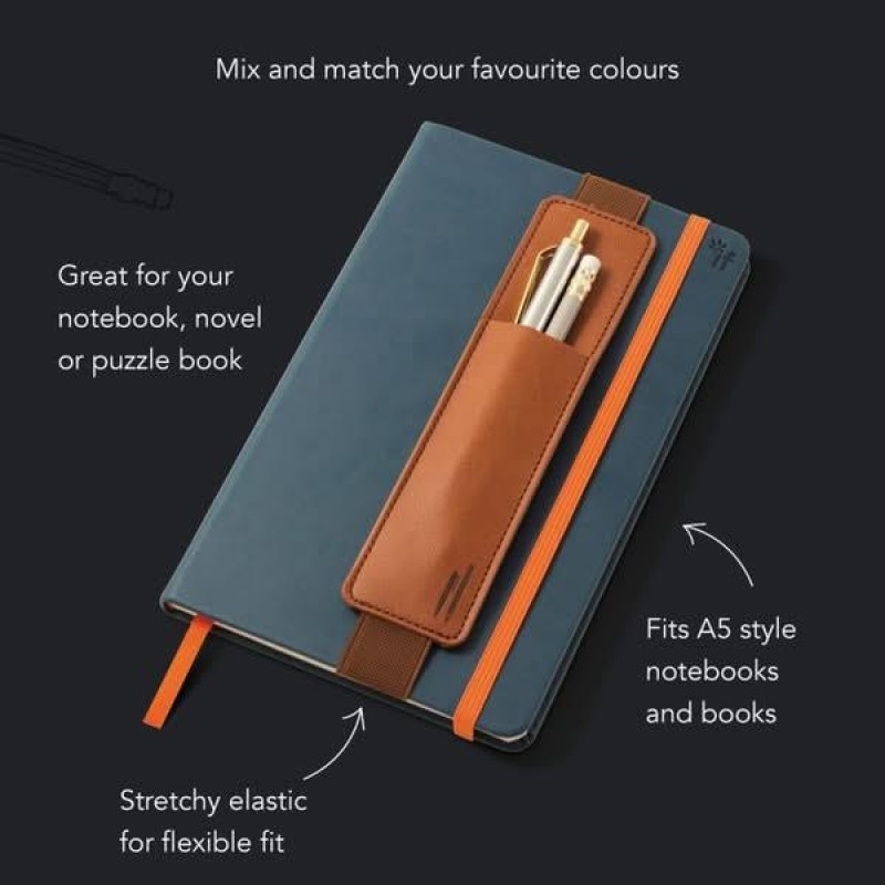 Bookaroo Κασετίνα με Υμάντα για Βιβλίο Turquoise