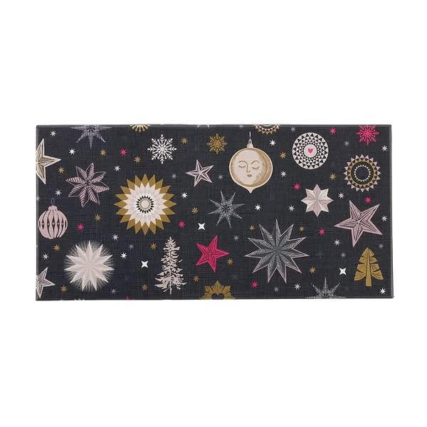 Artebene Anthracite Flat Christmas Gift Box 21.6x10.6x2.2cm