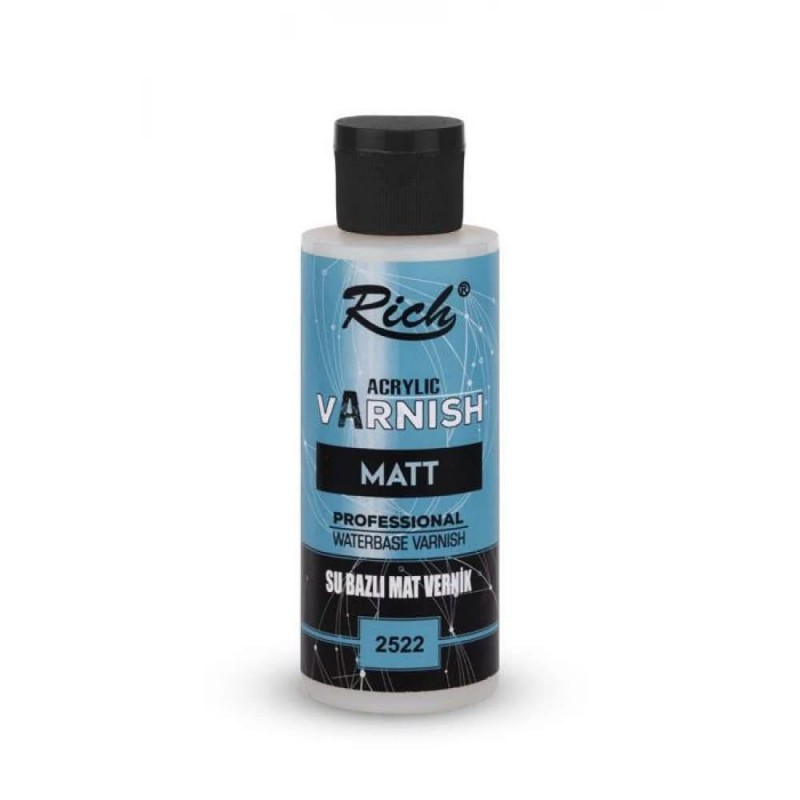 Rich 120ml Ματ Βερνίκι Νερού