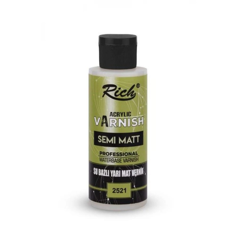 Rich 120ml Σατινέ Βερνίκι Νερού