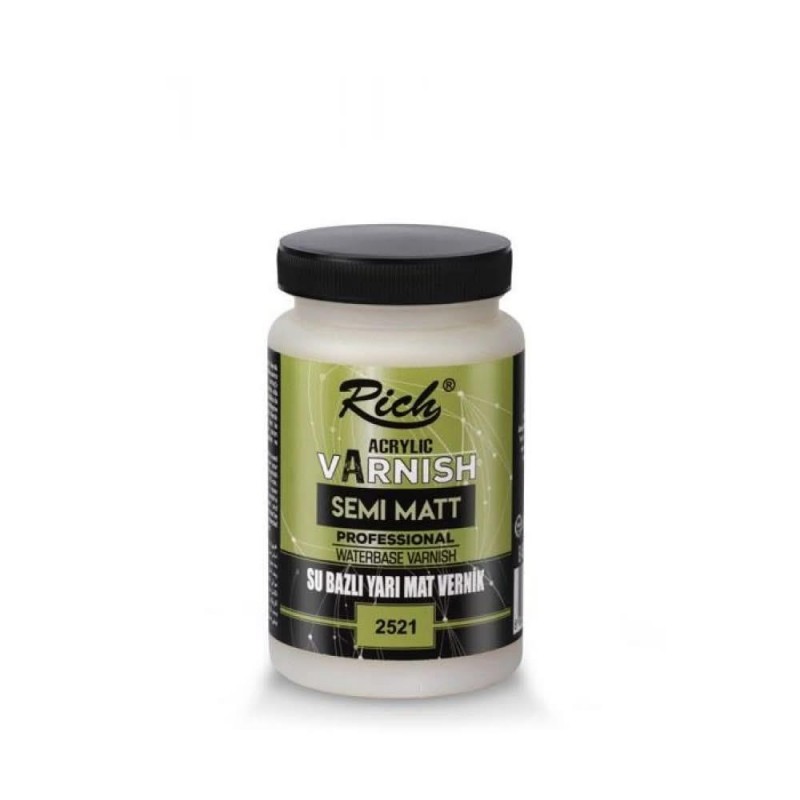 Rich 250ml Σατινέ Βερνίκι Νερού