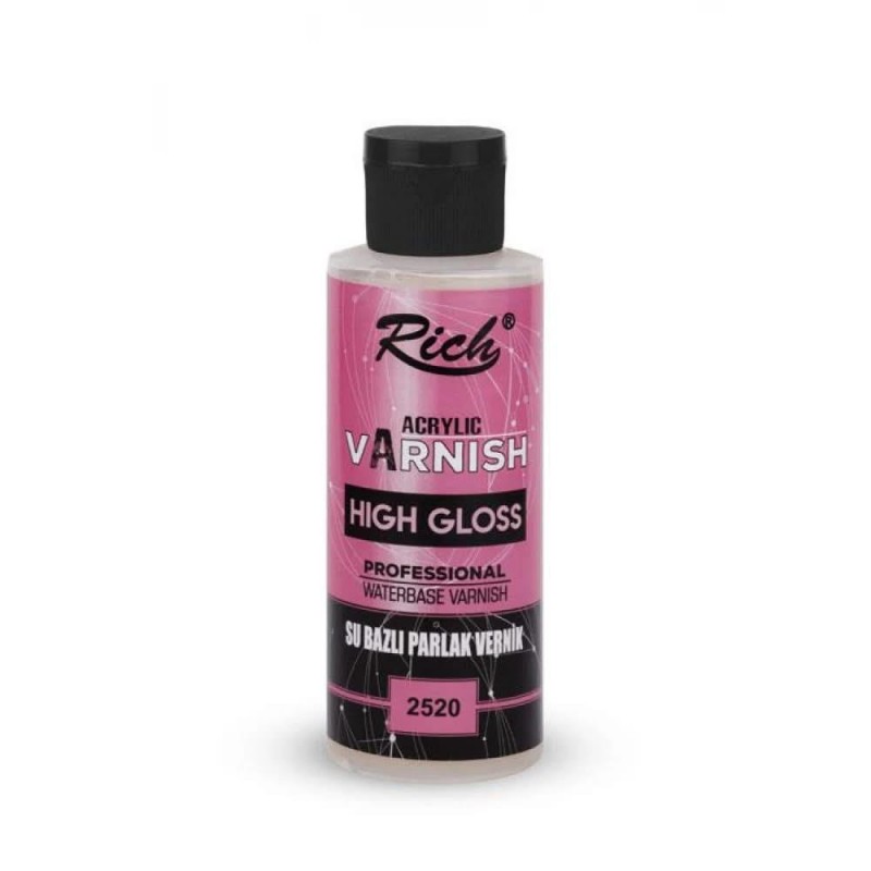 Rich 120ml Γυαλιστερό Βερνίκι Νερού