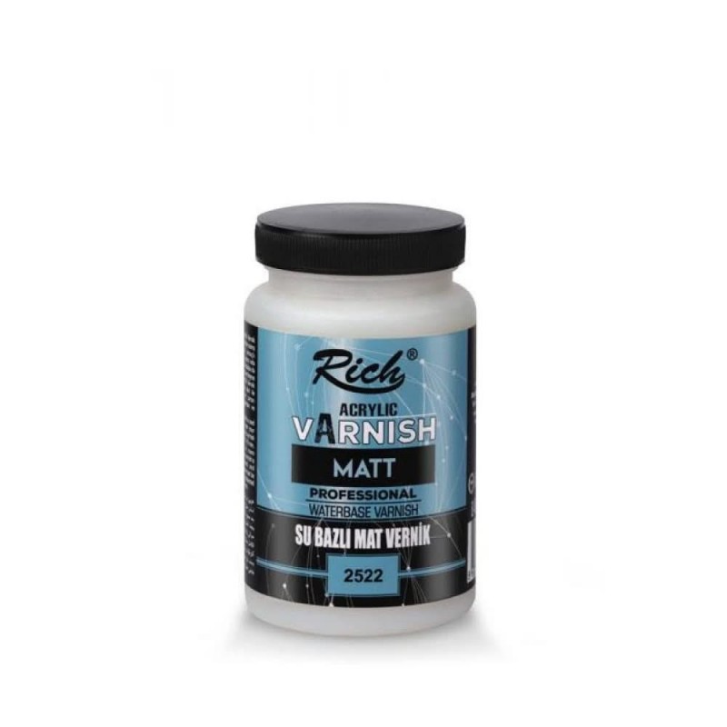 Rich 250ml Ματ Βερνίκι Νερού