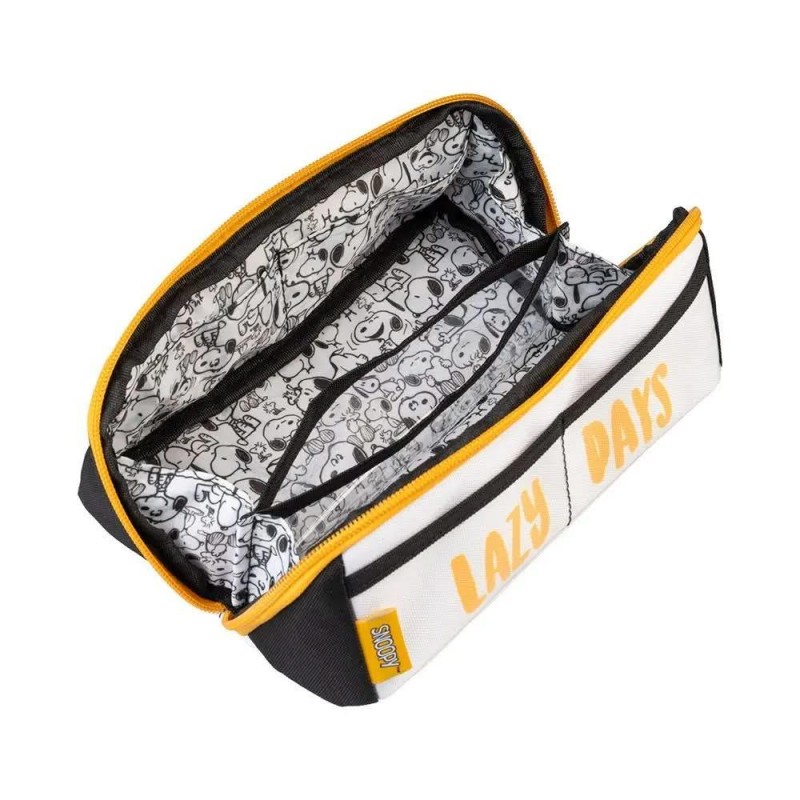 Κασετίνα Διπλή Snoopy Lazy Days