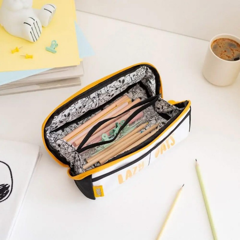 Κασετίνα Διπλή Snoopy Lazy Days