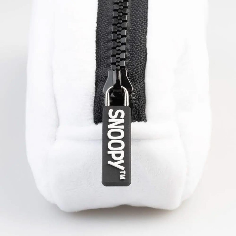 Κασετίνα Snoopy Λούτρινη Μισοφέγγαρο