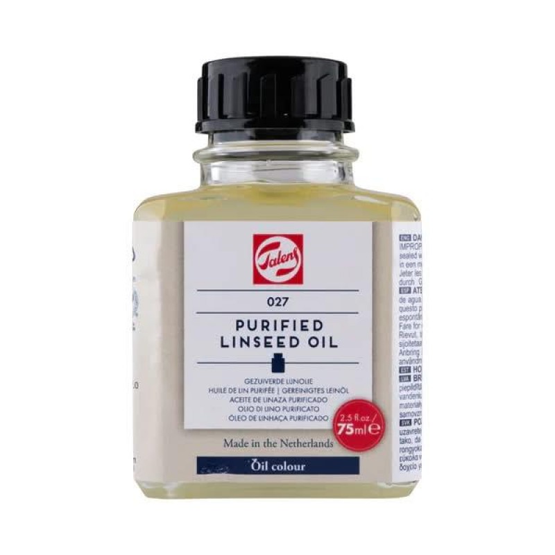 Talens 027 Purified Linseed Oil 75ml