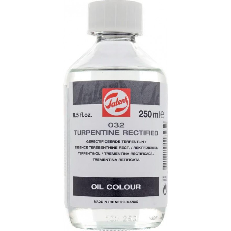Talens 032 Turpentine Rectified 250ml