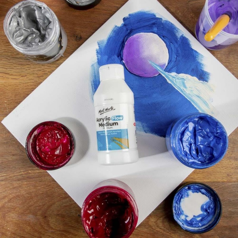 Mont Marte 250ml Acrylic Flow Medium