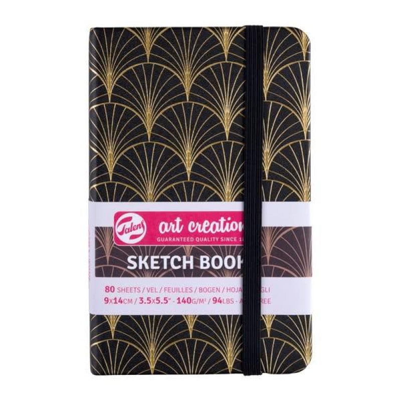 Art Creation Sketch Book 9x14cm 140gr 80p Art Deco